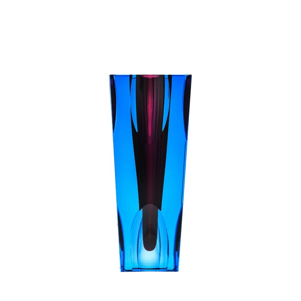 ELLIPSE II VASE, 28cm - Aquamarine Amethyst - promo