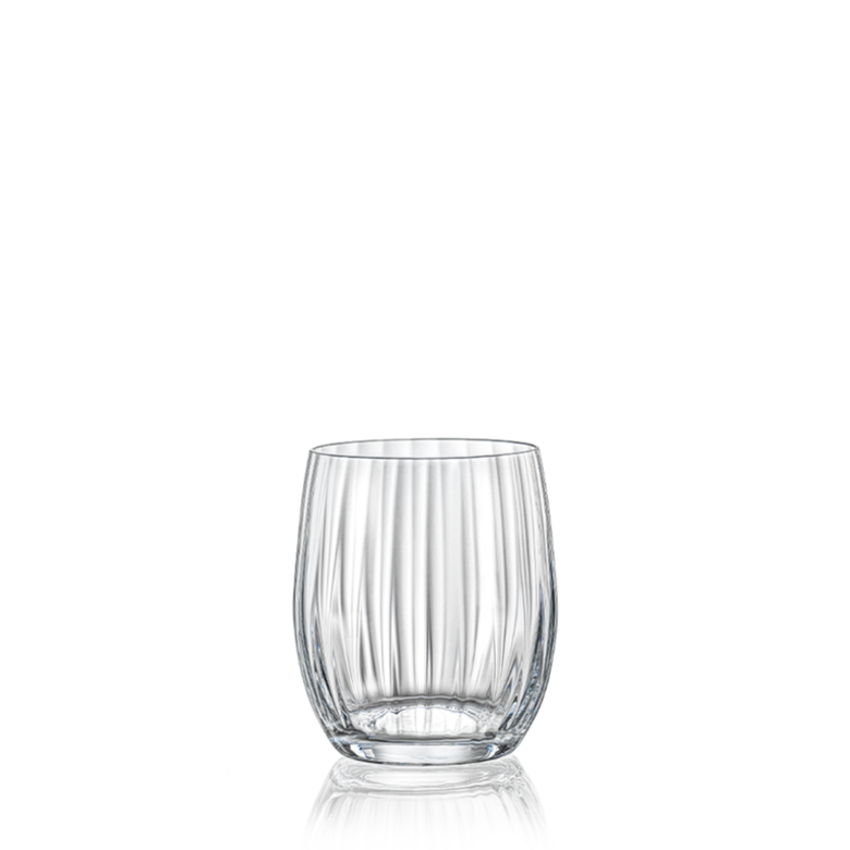 Waterfall Crystal Glasses - 6x 300ml Water - promo