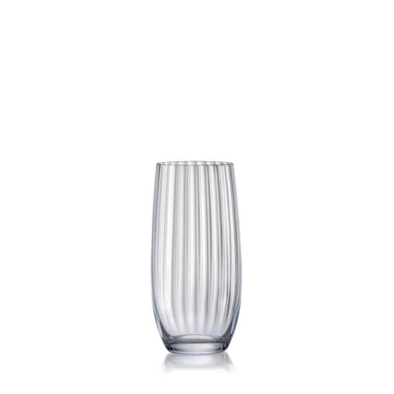Waterfall Crystal Glasses - 6x 350ml Water - promo