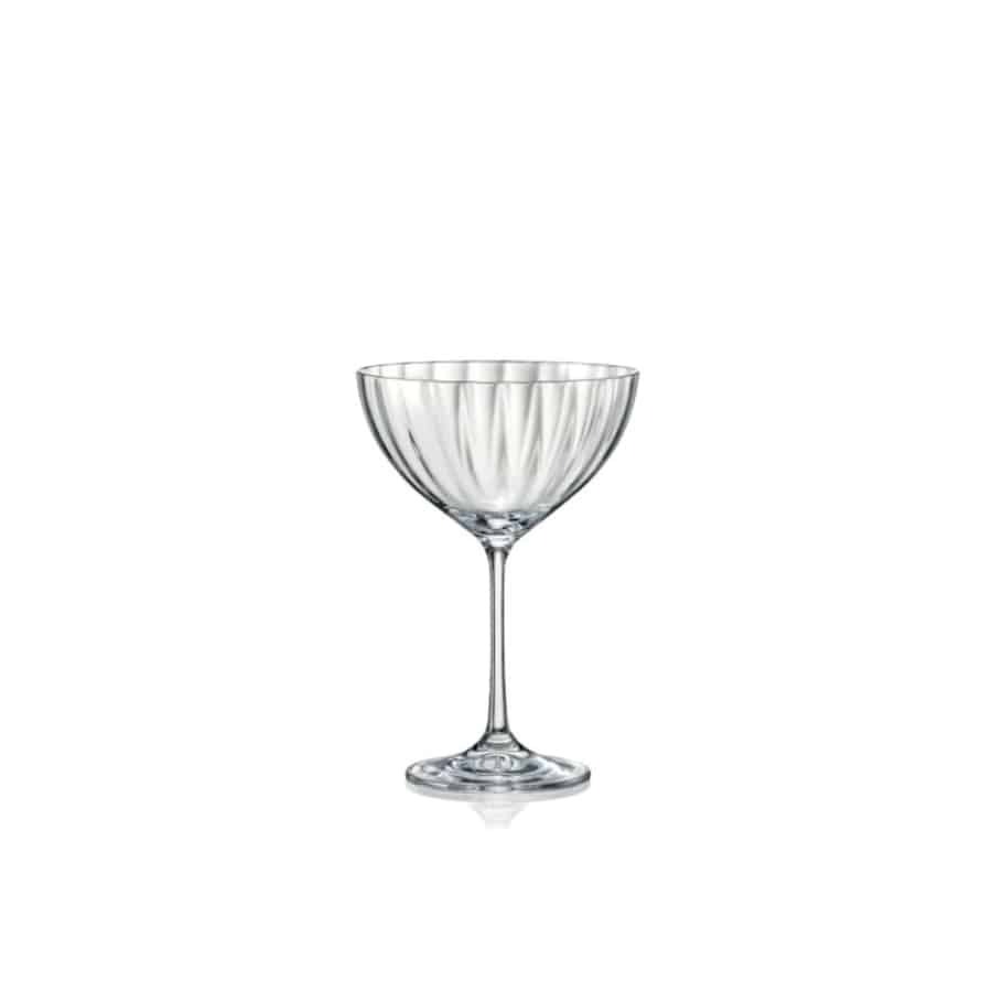 Waterfall Crystal Glasses - 6x 340ml Cocktail - promo
